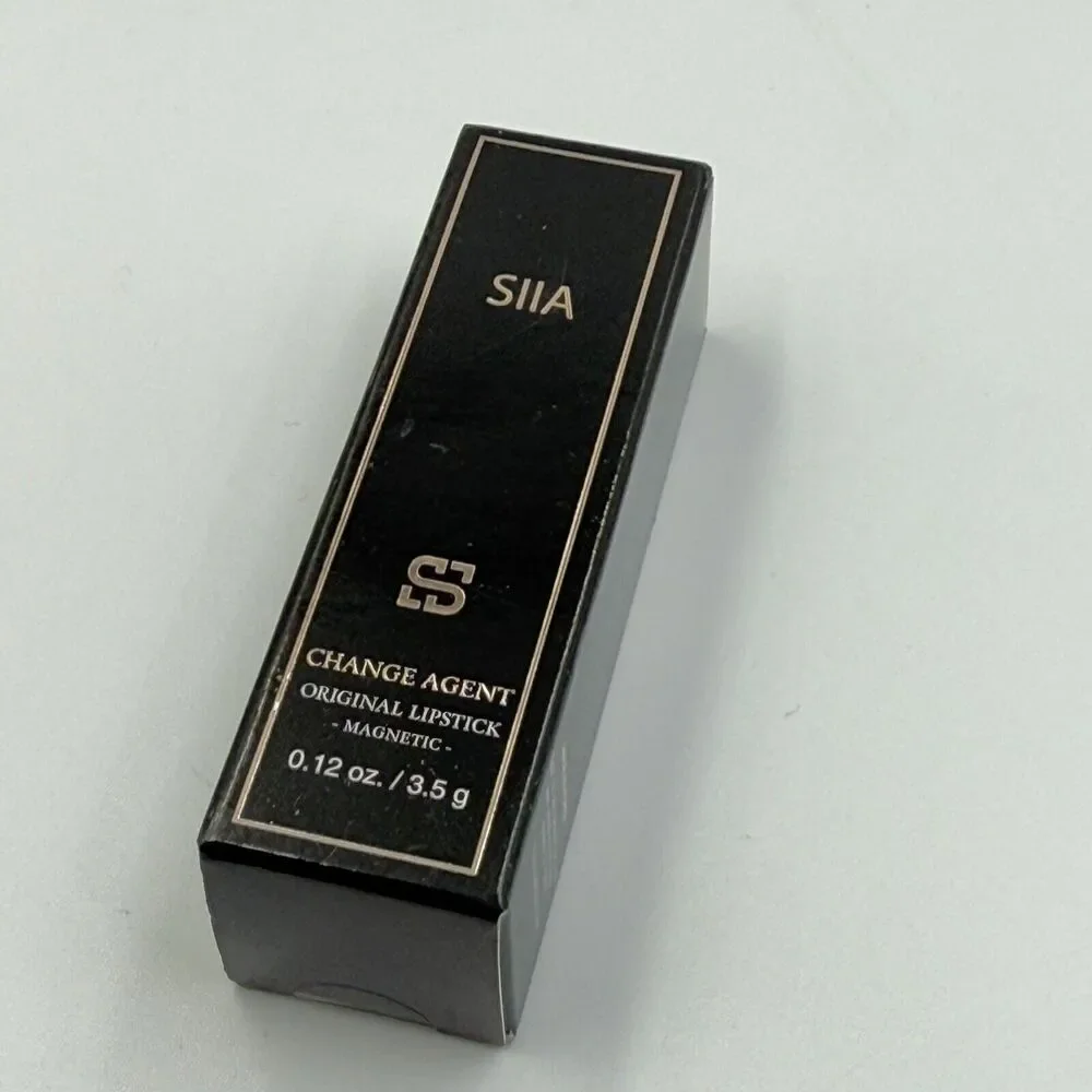 Siia Cosmetics Change Agent Original Lipstick O 674 Maple Brown new and sealed